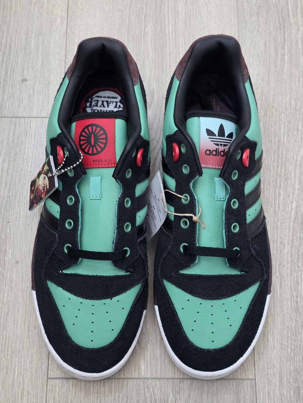 Adidas Rivalry Low X Demon Slayer Tanjiro Kamado JI3312 Mens Sz 10.5 NWT Limited